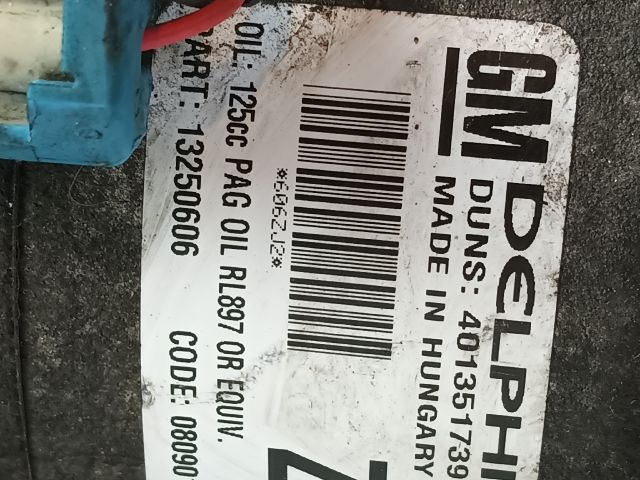 bontott OPEL ASTRA J Klímakompresszor