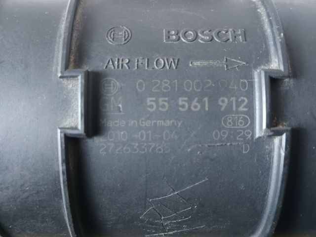 bontott OPEL ASTRA J Légtömegmérő