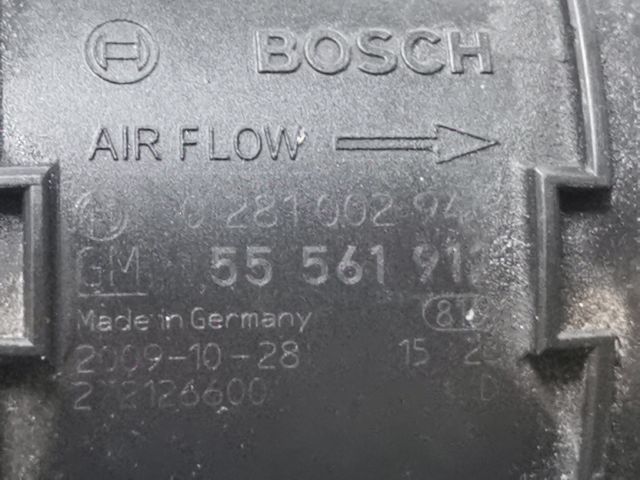 bontott OPEL ASTRA J Légtömegmérő