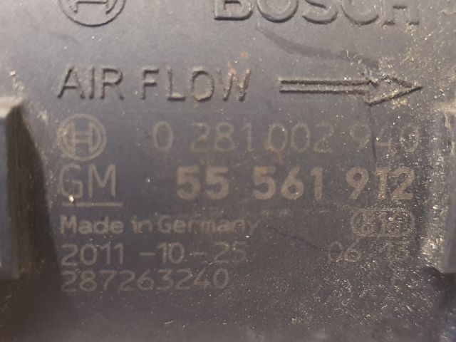 bontott OPEL ASTRA J Légtömegmérő