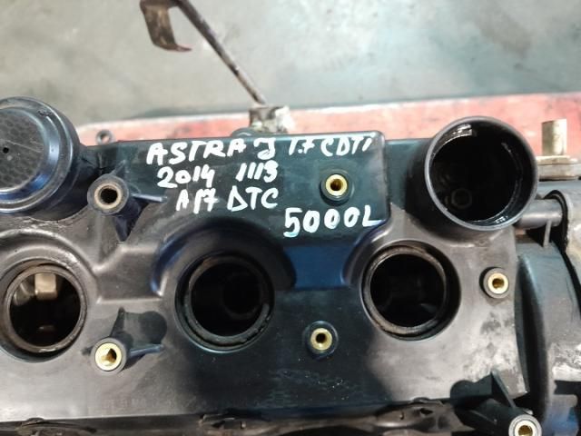 bontott OPEL ASTRA J Motor (Fűzött blokk hengerfejjel)