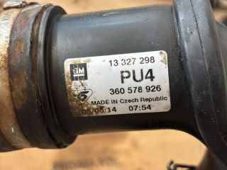 bontott OPEL ASTRA J Turbócső