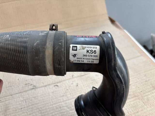 bontott OPEL ASTRA J Turbócső