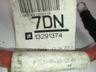 bontott OPEL ASTRA J Akkumulátor Kábelköteg