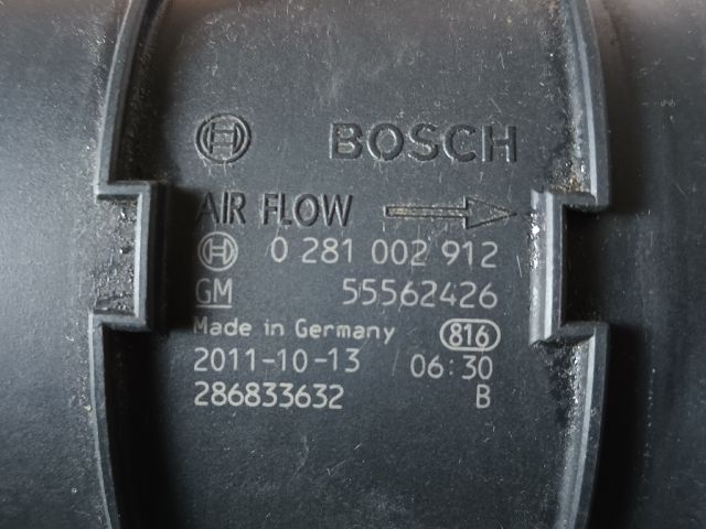 bontott OPEL ASTRA J Légtömegmérő