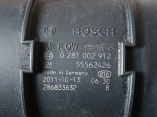 bontott OPEL ASTRA J Légtömegmérő