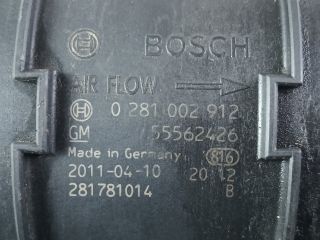 bontott OPEL ASTRA J Légtömegmérő