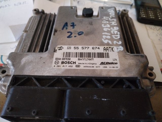 bontott OPEL ASTRA J Motorvezérlő