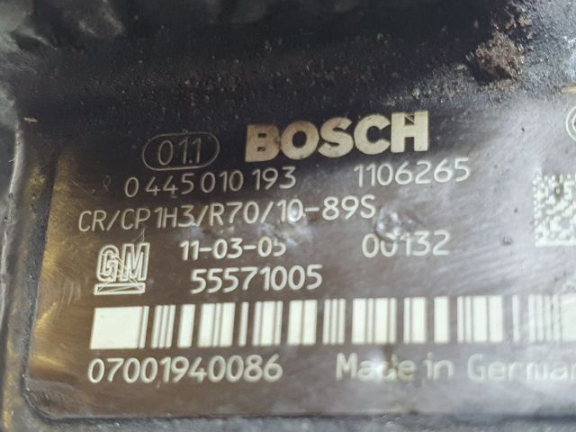 bontott OPEL ASTRA J Nagynyomású Szivattyú