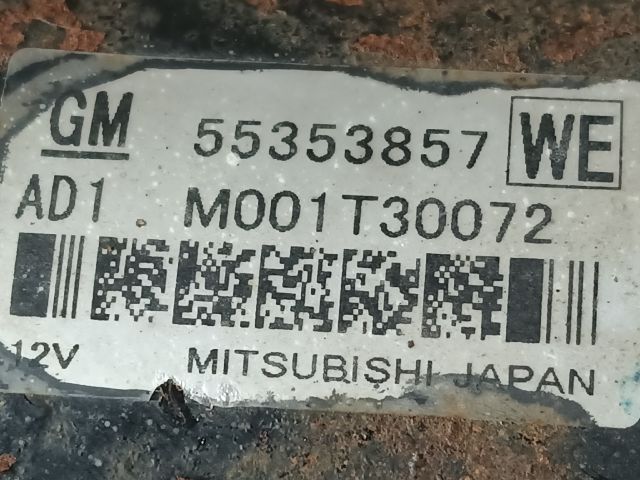 bontott OPEL ASTRA J Önindító