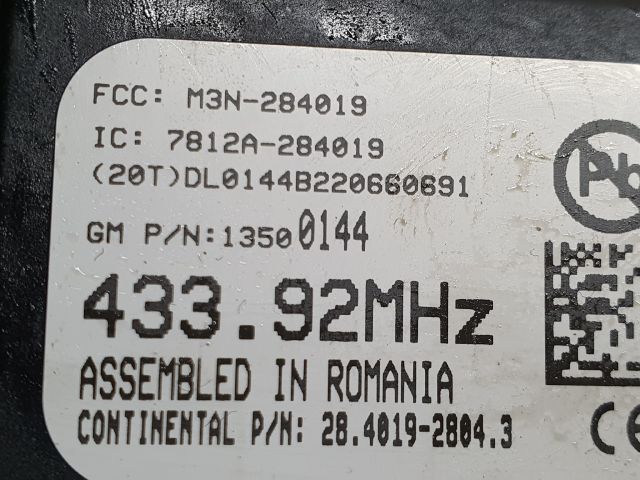 bontott OPEL ASTRA J Antenna Erősítő