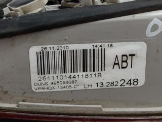 bontott OPEL ASTRA J Bal Belső Hátsó Lámpa