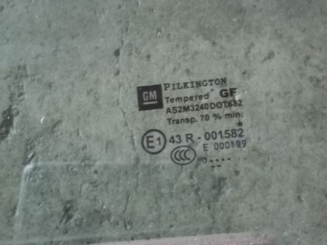 bontott OPEL ASTRA J Bal első Ablak