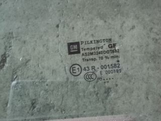 bontott OPEL ASTRA J Bal első Ablak