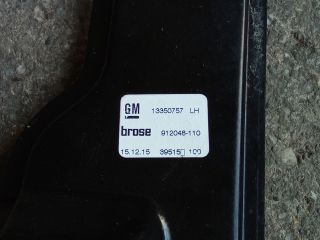 bontott OPEL ASTRA J Bal első Ablakemelő Szerkezet (Elektromos)