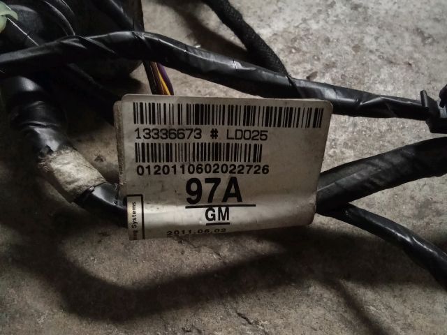 bontott OPEL ASTRA J Bal első Ajtó Kábelköteg