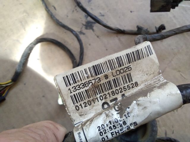 bontott OPEL ASTRA J Bal első Ajtó Kábelköteg