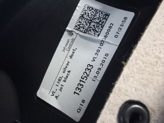 bontott OPEL ASTRA J Bal első Ajtó Kárpit