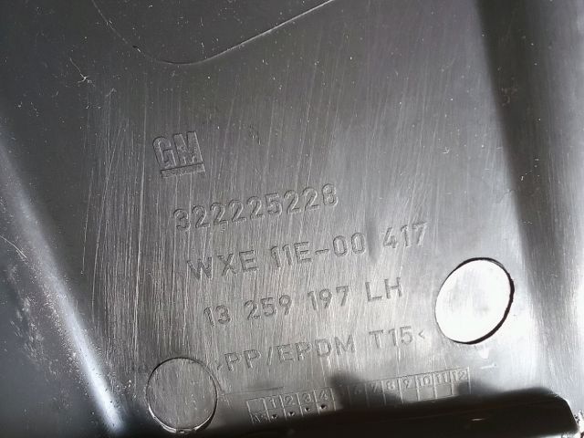 bontott OPEL ASTRA J Bal első Belső Küszöb Burkolat