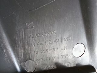 bontott OPEL ASTRA J Bal első Belső Küszöb Burkolat