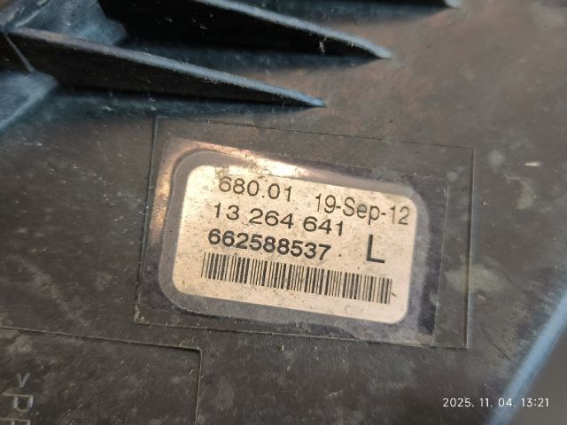 bontott OPEL ASTRA J Bal első Irányjelző