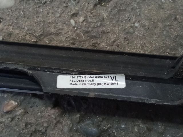 bontott OPEL ASTRA J Bal első Vízlehúzó Gumicsík