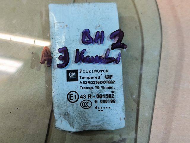 bontott OPEL ASTRA J Bal hátsó Ablak