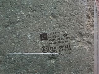 bontott OPEL ASTRA J Bal hátsó Ablak