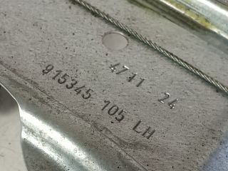 bontott OPEL ASTRA J Bal hátsó Ablakemelő Szerkezet (Elektromos)