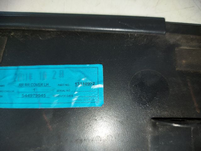 bontott OPEL ASTRA J Bal hátsó Ajtó Díszléc