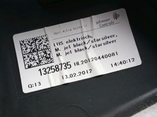 bontott OPEL ASTRA J Bal hátsó Ajtó Kárpit