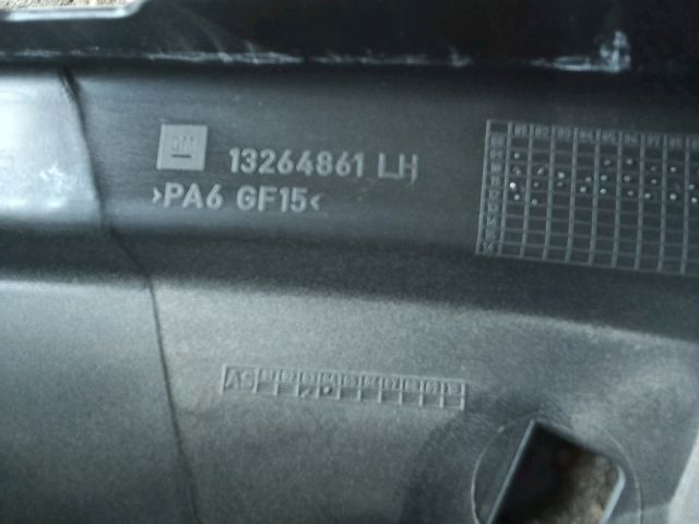 bontott OPEL ASTRA J Bal hátsó Ajtókeret Burkolat