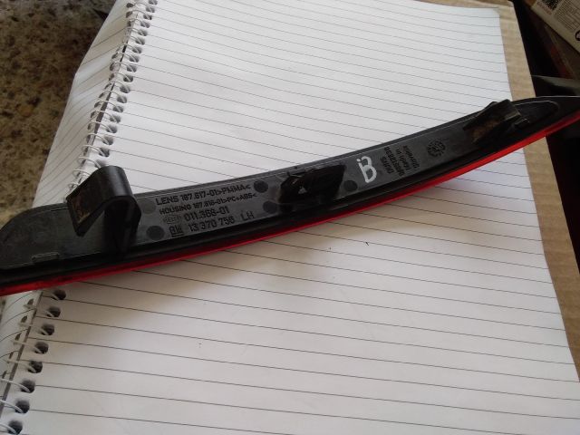 bontott OPEL ASTRA J Bal hátsó Prizma