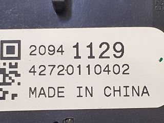 bontott OPEL ASTRA J Bal Kormánykapcsoló Irányjelző (Tempomatos)