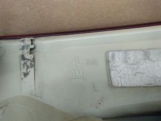 bontott OPEL ASTRA J Bal Külső Hátsó Lámpa