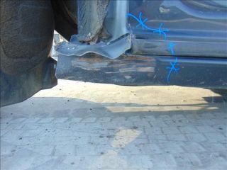 bontott OPEL ASTRA J Bal Küszöb