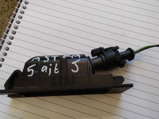 bontott OPEL ASTRA J Bal Rendszámtábla Világítás