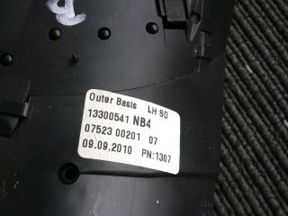 bontott OPEL ASTRA J Bal Szellőző