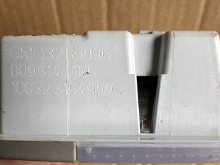 bontott OPEL ASTRA J Belső Világítás Tetőablak Vezérlővel