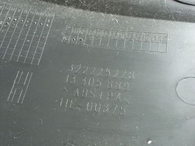 bontott OPEL ASTRA J Belső Visszapillantó Tükör Talp Burkolat