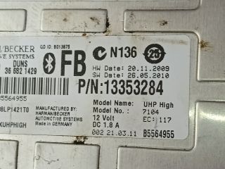 bontott OPEL ASTRA J Bluetooth Elektronika