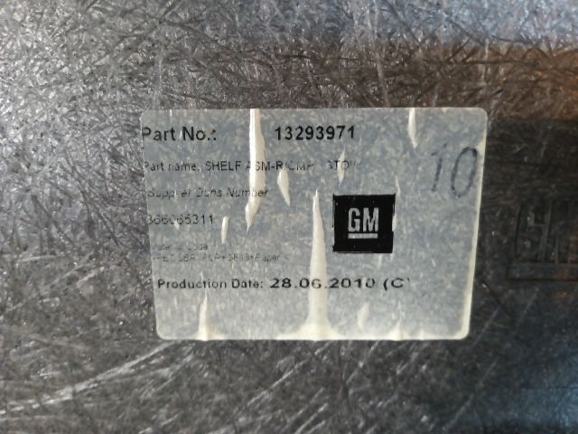 bontott OPEL ASTRA J Csomagtér Kárpit