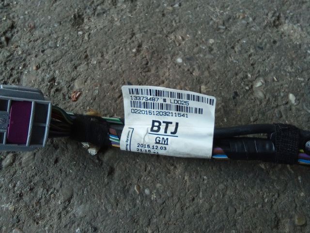 bontott OPEL ASTRA J Csomagtérajtó Kábelköteg