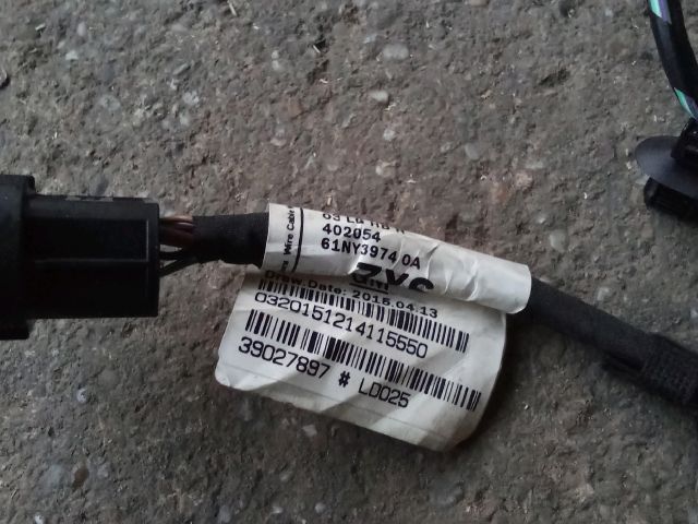 bontott OPEL ASTRA J Csomagtérajtó Kábelköteg