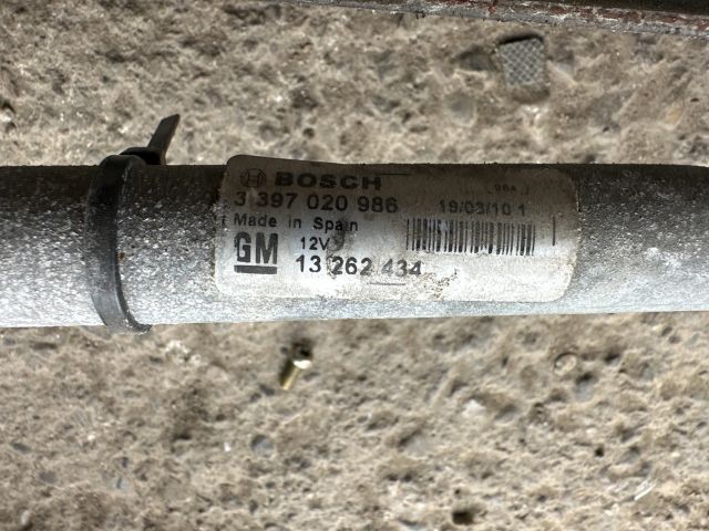 bontott OPEL ASTRA J Első Ablaktörlő Szerkezet Motorral