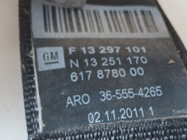 bontott OPEL ASTRA J Első Biztonsági Öv Pár (Feszítővel)