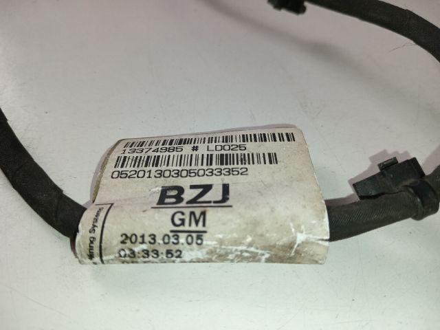 bontott OPEL ASTRA J Első Lökhárító Kábelköteg