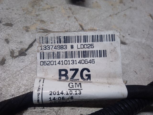 bontott OPEL ASTRA J Első Lökhárító Kábelköteg