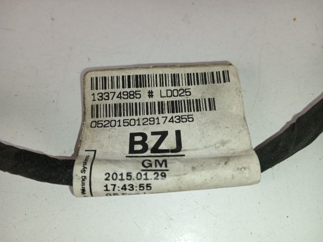 bontott OPEL ASTRA J Első Lökhárító Kábelköteg