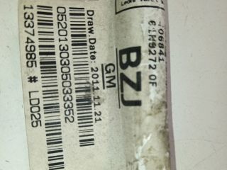 bontott OPEL ASTRA J Első Lökhárító Kábelköteg